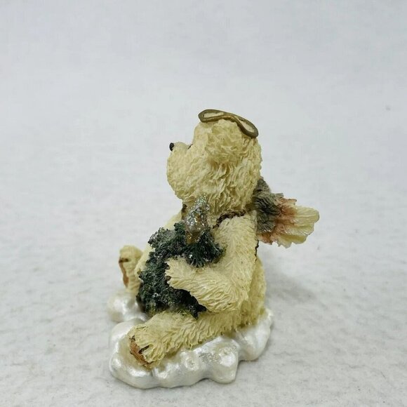 Vintage Boyds Bear Lil Wings Kipling Christmas Figurine Tree Little Angel Firley - Picture 6 of 9